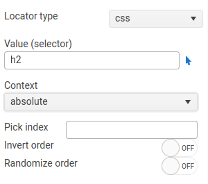 Advanced locator